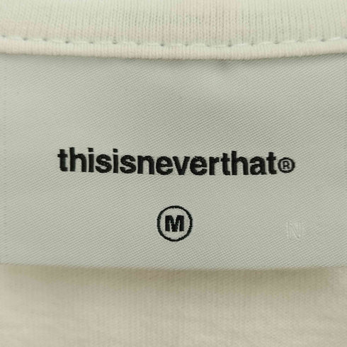 ディスイズネバーザット thisisneverthat OL-Logo Tee レディース import:M
