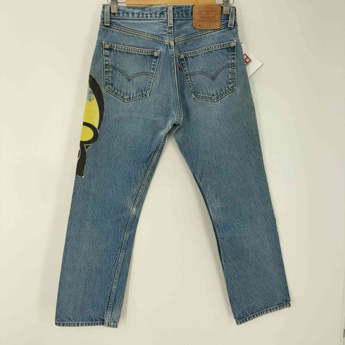 リーバイス Levis 90S 96年製 USA製 501 ボタンフライ ストレート デニム パンツ ボタン裏刻印 524 カスタム メンズ W32 L30