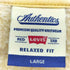 リーバイス Levis RELAXED FIT Authentic Crewneck Sweatshirt ロゴ刺繍 裏起毛 クルーネックスウェット トレーナー メンズ import:L