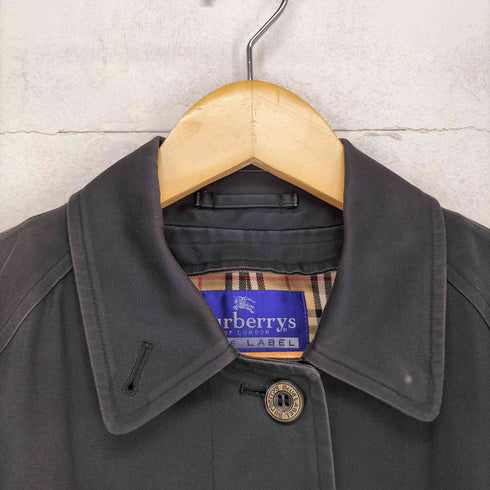 バーバリーブルーレーベル BURBERRY BLUE LABEL 裏地ノバチェックステンカラーコート レディース 38