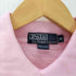 ポロバイラルフローレン Polo by RALPH LAUREN 90s USA製 ポニー刺繍 半袖 ポロ ピンク メンズ import:M