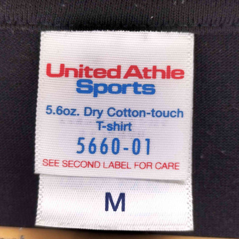 ユナイテッドアスレ UNITED ATHLE カジュアルロゴ プリント Tシャツ メンズ JPN:M