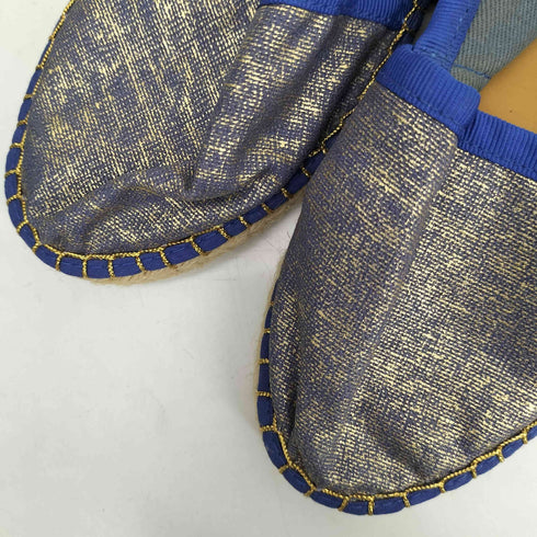 Escadrille ラメ エスパドリーユ フラット シューズ レディース EUR:38