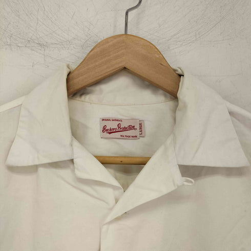 バッカーズ Backers PRODUCTION 半袖 ボウリングシャツ メンズ import:L