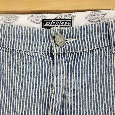 ディッキーズ Dickies ストライプ柄 デニム ペインターパンツ メンズ 32