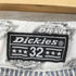ディッキーズ Dickies ストライプ柄 デニム ペインターパンツ メンズ 32