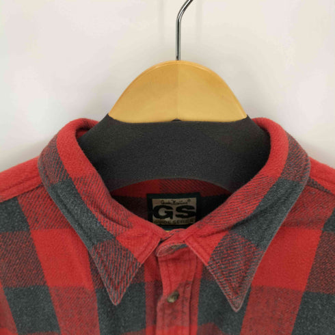 GUIDE SERES 90s フランネルチェックシャツ メンズ import:XL