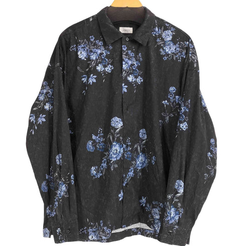 ジュンレッド JUNRed 花柄 L/S オープンカラーシャツ メンズ JPN:M