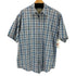 エディーバウアー Eddie Bauer 白タグ 半袖チェック ネルシャツ メンズ import:M