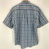 エディーバウアー Eddie Bauer 白タグ 半袖チェック ネルシャツ メンズ import:M