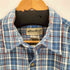 エディーバウアー Eddie Bauer 白タグ 半袖チェック ネルシャツ メンズ import:M