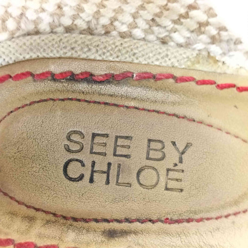 シーバイクロエ SEE BY CHLOE レースアップサンダル レディース