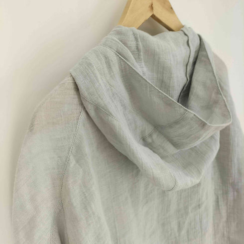 OPPOSE DUALITY SHORT PARKA LINEN ショート パーカー リネン メンズ JPN:44