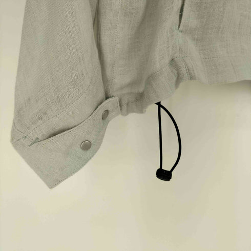 OPPOSE DUALITY SHORT PARKA LINEN ショート パーカー リネン メンズ JPN:44
