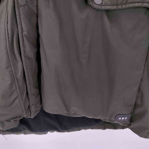 アバクロンビーアンドフィッチ Abercrombie & Fitch AIR CLOUD フーデッドナイロン中綿ジャケット メンズ import:XL