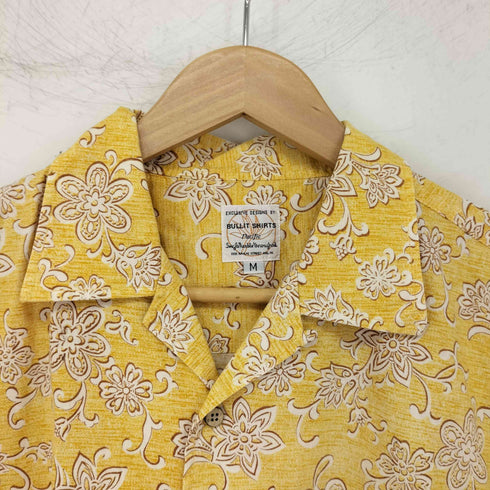 BULLIT SHIRTS 開襟 アロハシャツ メンズ import:M