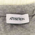ATTISESSION ビック オフショルダー Tシャツ レディース FREE