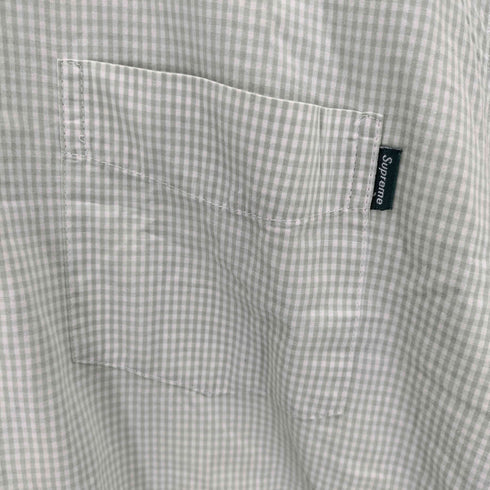 シュプリーム Supreme ギンガムチェック 半袖ボタンダウンシャツ メンズ import:XL XL