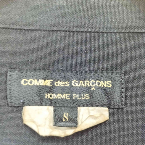 コムデギャルソンオムプリュス COMME des GARCONS HOMME PLUS ポリエステル縮絨オーバーサイズシャツ メンズ S
