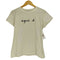 アニエスベー agnes b. PARIS ロゴプリント コットン 半袖Tシャツ Brando レディース JPN:3