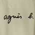 アニエスベー agnes b. PARIS ロゴプリント コットン 半袖Tシャツ Brando レディース JPN:3