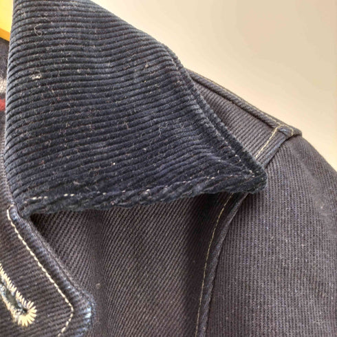 EIGHT-G 19oz INDIGO BLACK DENIM RANCH COAT インディゴブラックデニム・ランチコート メンズ US:38