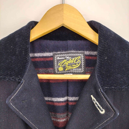 EIGHT-G 19oz INDIGO BLACK DENIM RANCH COAT インディゴブラックデニム・ランチコート メンズ US:38