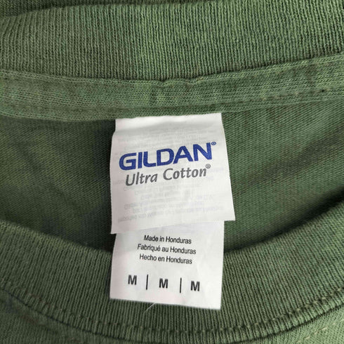 ギルダン GILDAN ベアプリント S/S Tシャツ メンズ JPN:M