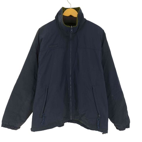 コロンビア Columbia ロゴパッチ 裏地フリース スタンドカラー ジャケット メンズ