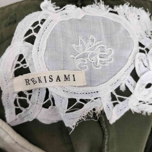 レキサミ REKISAMI 再構築 ミリタリー ショーツ レディース 38
