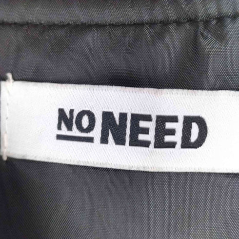 NO NEED ビッグシルエット フリース ジャケット メンズ FREE
