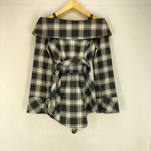 NOMAE ベルトオフショルシャツ domestic レディース FREE