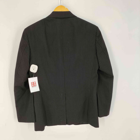 スーツセレクト SUIT SELECT ウール混 ストライプ 2Bテーラードジャケット スラックスパンツ スーツセットアップ メンズ