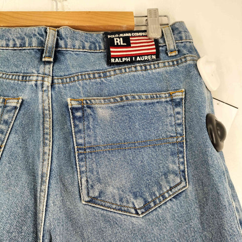 ポロジーンズカンパニーラルフローレン POLO JEANS COMPANY RALPH LAUREN 90S ジップフライ ストレートデニムパンツ メンズ 10X31
