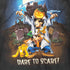 USA製 テーマパークキャラクタープリント ハロウィン S/S Tシャツ レディース import:S