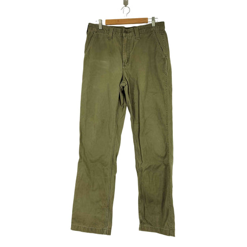 カーハート Carhartt カーキワークパンツ リラックスフィット メンズ 34X34
