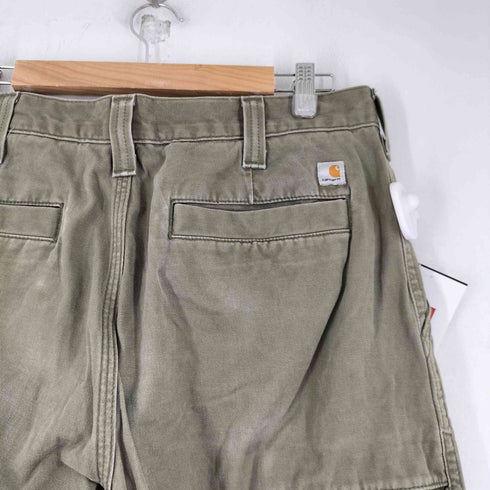 カーハート Carhartt カーキワークパンツ リラックスフィット メンズ 34X34