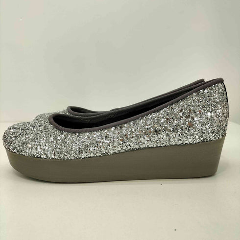 SHOE BIZ COPENHAGEN ラメ 厚底 パンプス レディース JPN:36