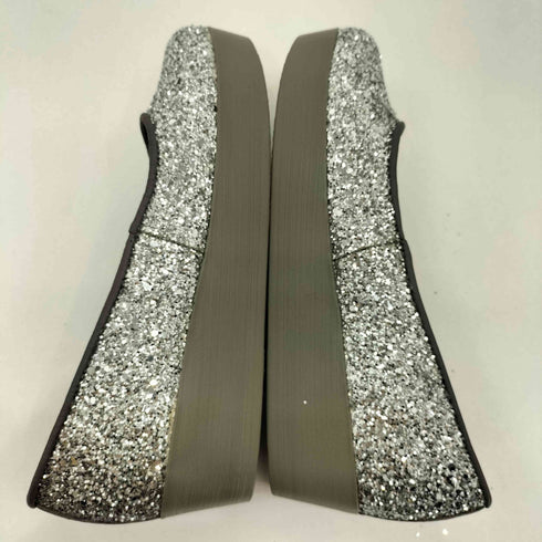 SHOE BIZ COPENHAGEN ラメ 厚底 パンプス レディース JPN:36