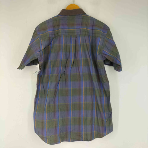 レイクランド Lakeland チェック柄 S/S ポケットシャツ メンズ import:L