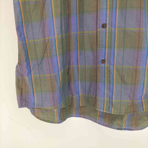 レイクランド Lakeland チェック柄 S/S ポケットシャツ メンズ import:L