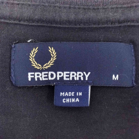 フレッドペリー FRED PERRY ロゴ刺繍 S/S Tシャツ メンズ import:M