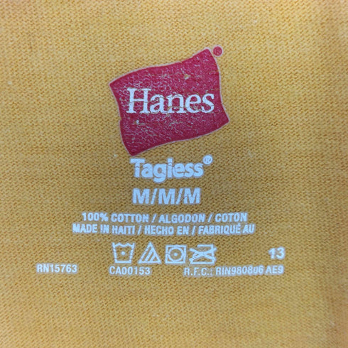 ヘインズ Hanes 鷲モチーフデザイン S/S Tシャツ メンズ import:M