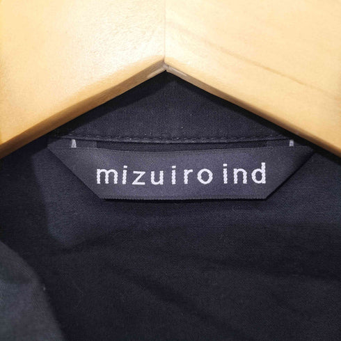 ミズイロインド mizuiro ind 23SS Pin Tuck Shirt Tunic コットン ピンタック シャツ チュニック レディース FREE