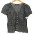 ズッカ ZUCCa ドット フリル S/S ブラウス レディース JPN:M