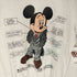 80S USA製 DRESSED FOR SUCCESS 前V ラグラン リブ付きTシャツ レディース M