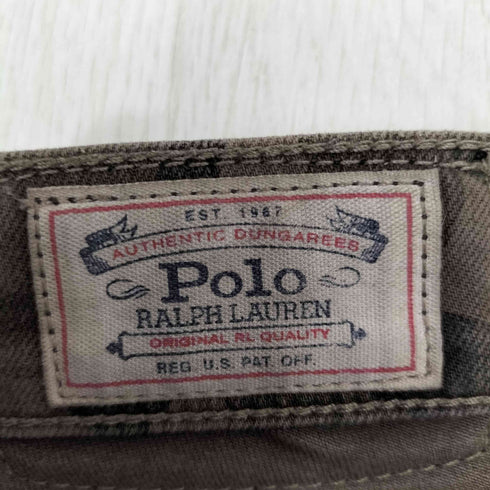 ポロラルフローレン POLO RALPH LAUREN TOMPKINS SKINNY カモ柄 レディース 28