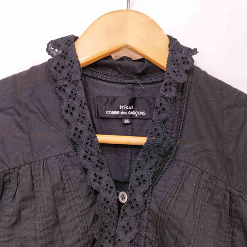 トリココムデギャルソン tricot COMME des GARCONS 2008SS カットワーク レース ブラウス レディース JPN:M