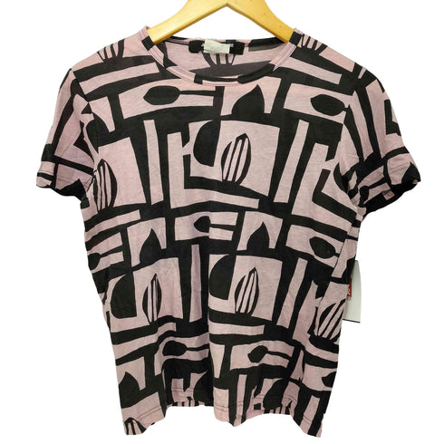 ジュンヤワタナベコムデギャルソン JUNYA WATANABE COMME des GARCONS 16SS コットン 総柄 S/S Tシャツ レディース JPN:M