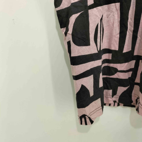 ジュンヤワタナベコムデギャルソン JUNYA WATANABE COMME des GARCONS 16SS コットン 総柄 S/S Tシャツ レディース JPN:M